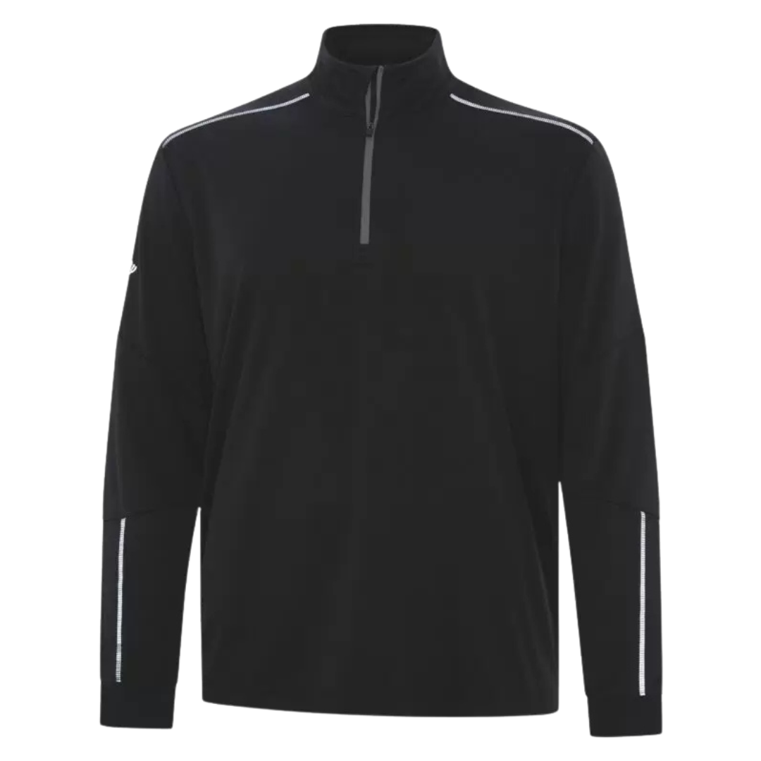 CALLAWAY 1/4 ZIP WATER REPELLENT PULLOVER.