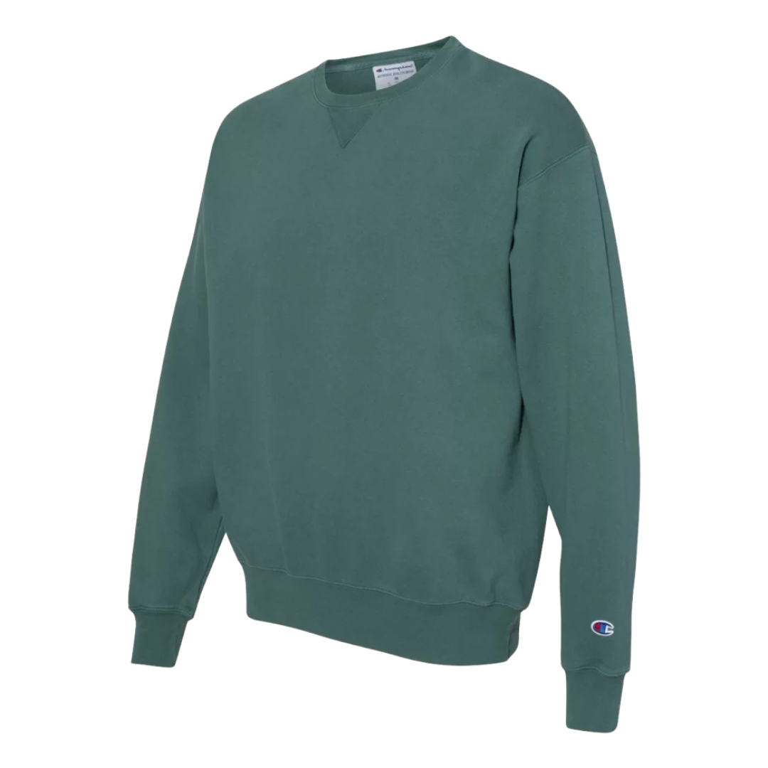 Champion Adult Garment Dyed Fleece Crew