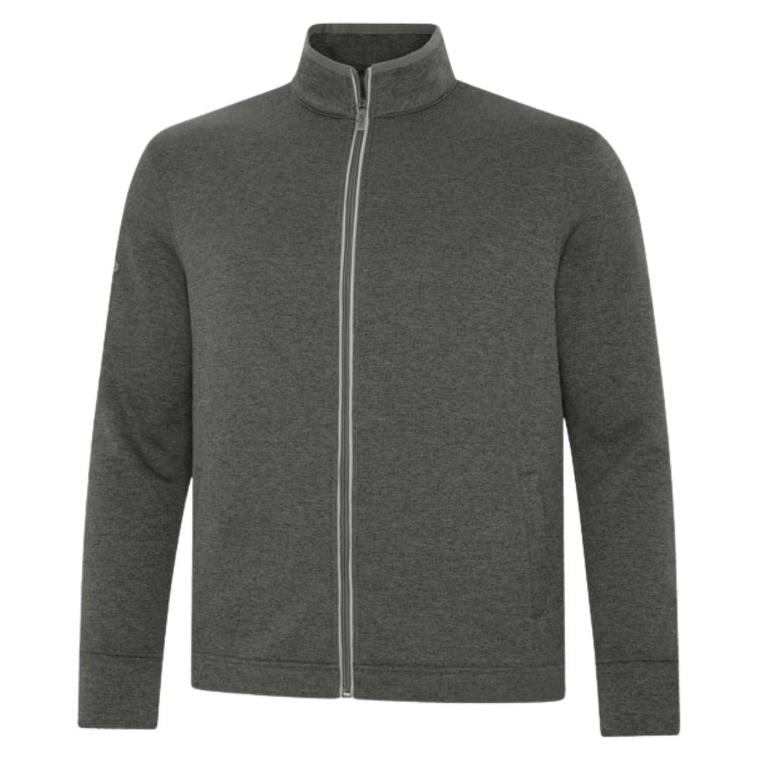 CALLAWAY WAFFLE FLEECE FULL ZIP JACKET.