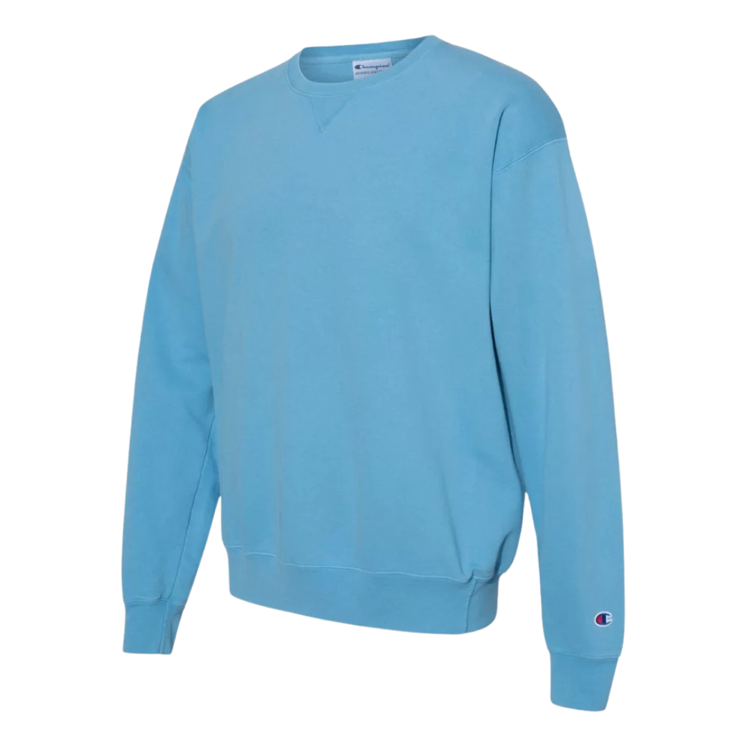 Champion Adult Garment Dyed Fleece Crew