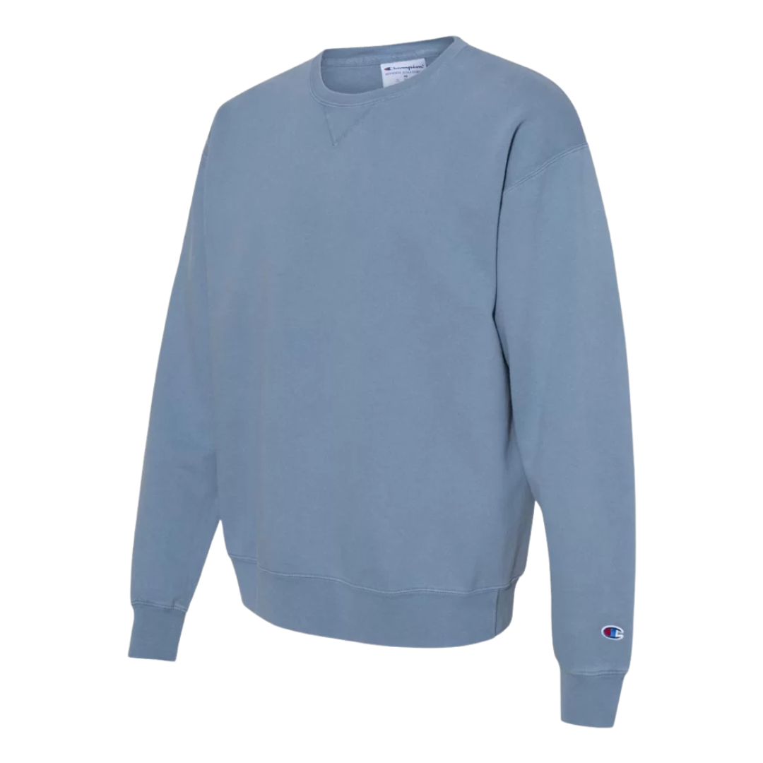 Champion Adult Garment Dyed Fleece Crew