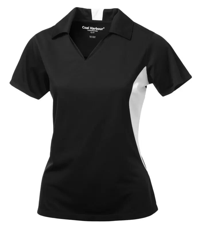 SNAG RESISTANT COLOUR BLOCK LADIES' POLO